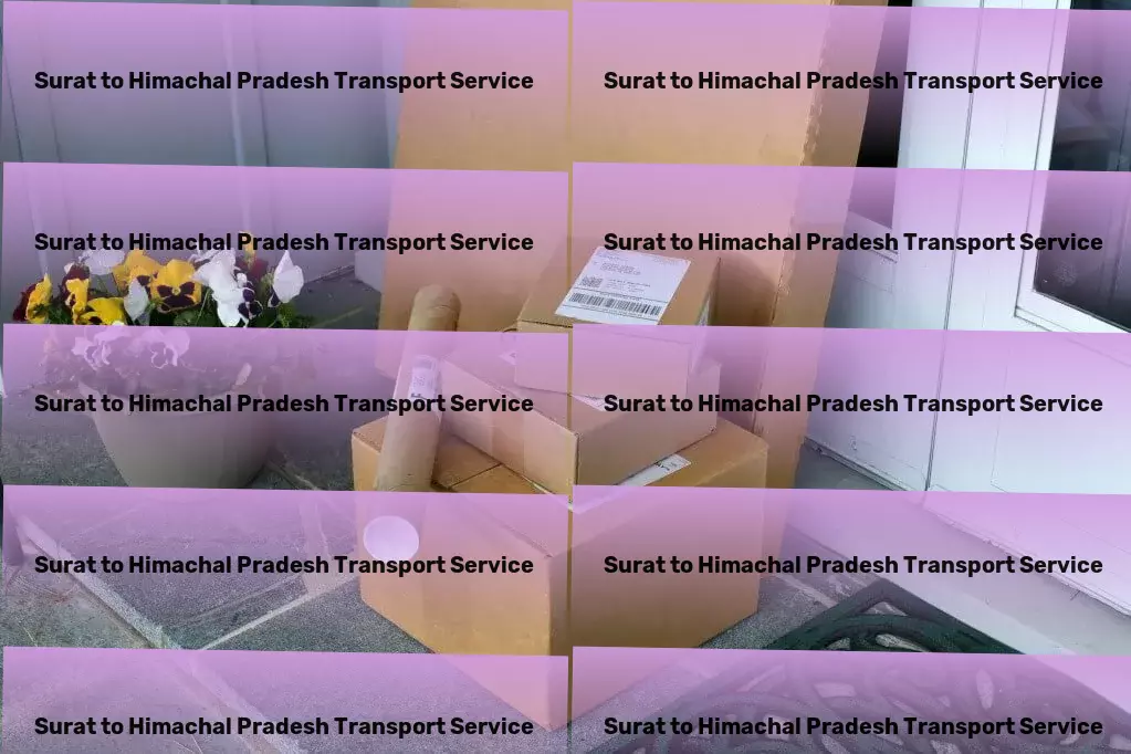 Surat to Himachal Pradesh Courier And Parcel Parcel logistics solutions